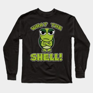 Turtle What The Shell Long Sleeve T-Shirt